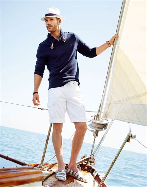 yacht attire male.